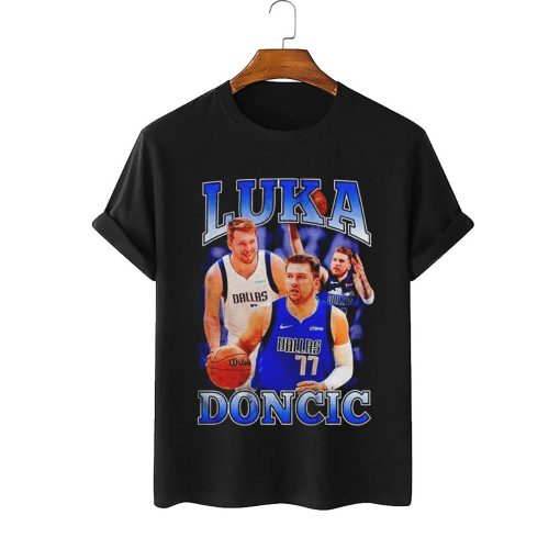 77 Luka Doncic Vintage Basketball Unisex T-Shirt