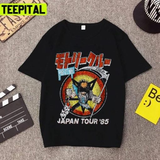 85s Japan Tour Motley Crue Vintage Unisex T-Shirt