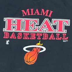 90’s Old Vintage Miami Heat Basketball Florida Dwyane Wade Shaq Lebron James 1990s