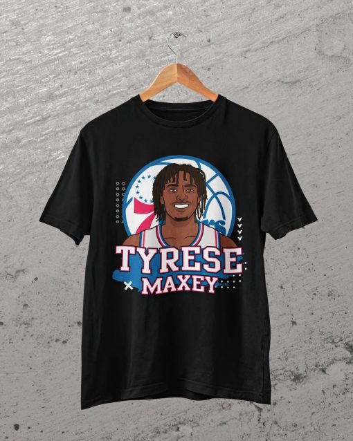 90s Style Vintage Tyrese Maxey Philadelphia Basketball Unisex T-Shirt