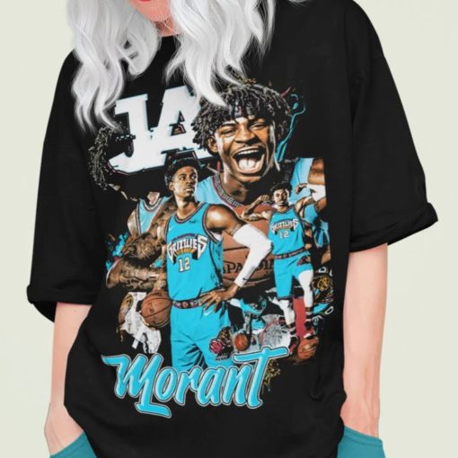 90s Vintage Ja Morant Slam Grizzlies Basketball Unisex T-Shirt