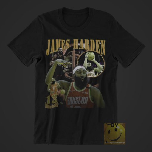 90’s Vintage James Harden Basketball Unisex T-Shirt