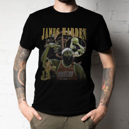 90’s Vintage James Harden Basketball Unisex T-Shirt