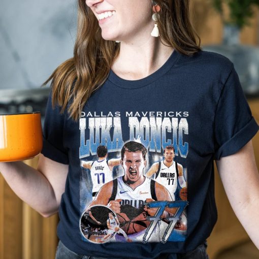 90s Vintage Luka Doncic Dallas Mavericks Basketball Unisex T-Shirt