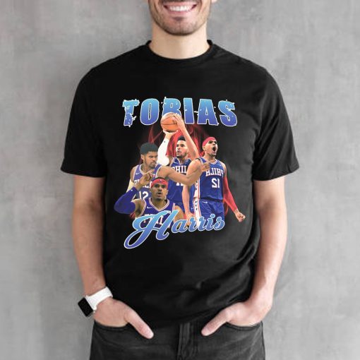 90’s Vintage Tobias Harris Philadelphiasixer Baskeyball Unisex T-Shirt