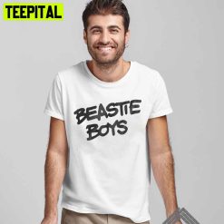 Black Text Beastie Boys Band Unisex T-Shirt