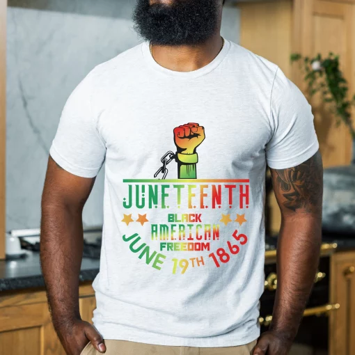 Juneteenth Black American Freedom June 19th 1865 Black Lives Matter Unisex T-Shirt