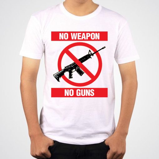 No Weapon No Guns In Taxas School Shooting Gun Control Unisex T-Shirt