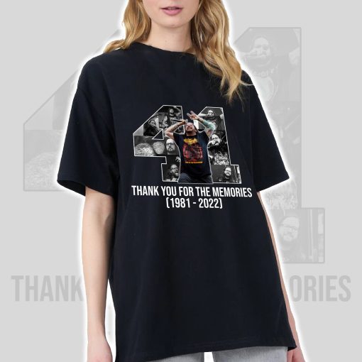 RIP Thank You For The Memories 1981-2022 Trevor Strnad Unisex T-Shirt