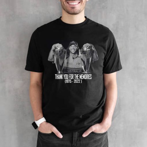 Rip Andrew Symonds Thank You For The Memories 1975 2022 Unisex T-Shirt