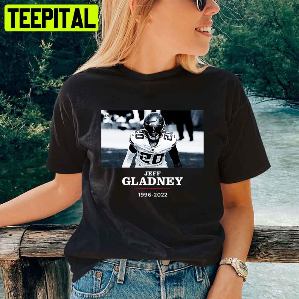 20 Jeff Gladney Rip 1996 2022 Football Unisex T-Shirt