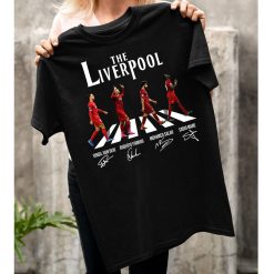 The Liverpool Abbey Road Signature Unisex T-Shirt