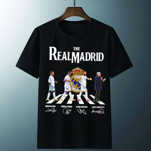 The Real Madrid Abbey Road Signature Unisex T-Shirt