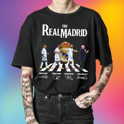 The Real Madrid Abbey Road Signature Unisex T-Shirt