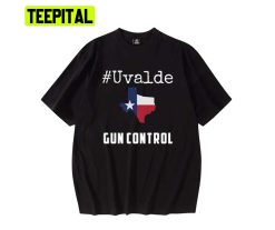 Uvalde Texas Shooting Gun Control Now Enough Violence T-Shirt