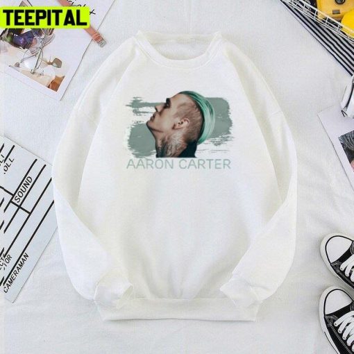 Aaron Carter Retro Portrait Rap Design Unisex T-Shirt