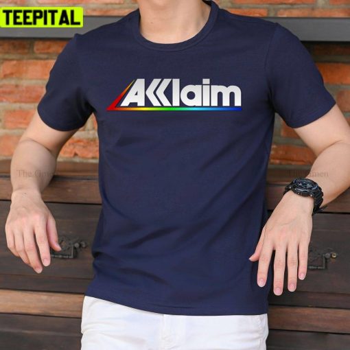 Acclaim Old School Video Game Logo Mortal Kombat Unisex T-Shirt