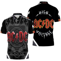 Acdc Black Ice Tour Polo Shirt All Over Print Shirt 3d T-shirt