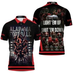 Alabama Crimson Tide Football Team Polo Shirt All Over Print Shirt 3d T-shirt