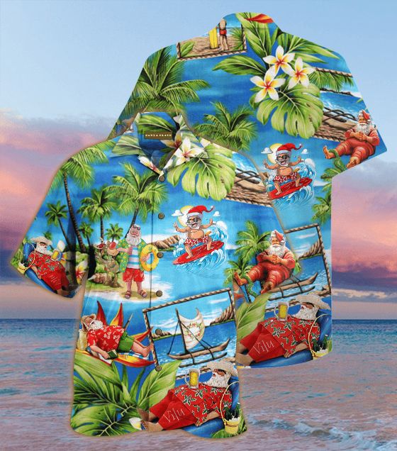Amazing Santa Claus Unisex Hawaiian Shirt HA33