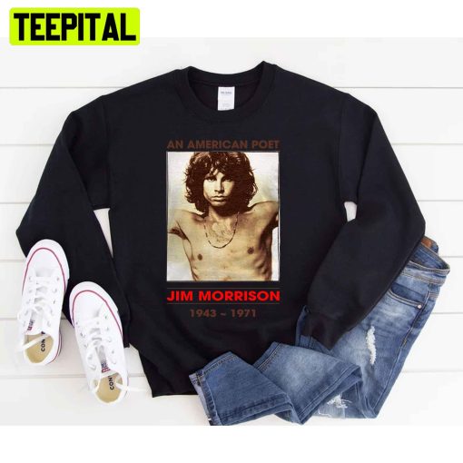 An American Poet Jim Morrison Unisex T-Shirt