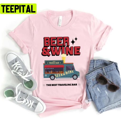 An Illustrated Beer Food Truck Unisex T-Shirt