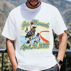 April 26 2022 Ja Morant Poster Dunk Vs The Timberwolves Vintage Unisex T-Shirt