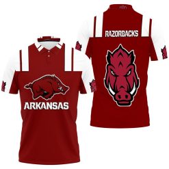 Arkansas Razorbacks Ncaa For Razorbacks Fan 3d Jersey Polo Shirt All Over Print Shirt 3d T-shirt