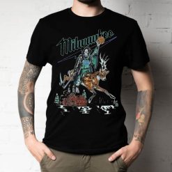 Art 80s Vintage Milwaukee Bucks Basketball Unisex T-shirt