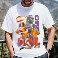 Art Design Chris Paul Phoenix Suns Vintage Basketball 90s Unisex T-Shirt