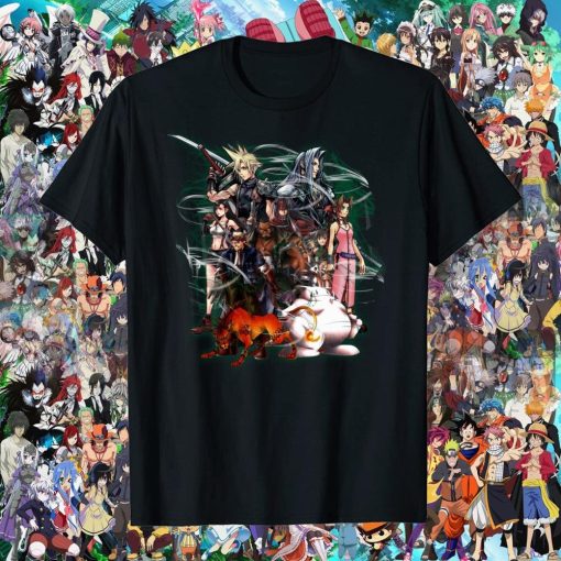 Art Final Fantasy Vii Collage Unisex T-Shirt