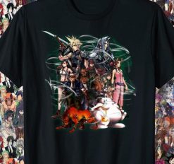 Art Final Fantasy Vii Collage Unisex T-Shirt