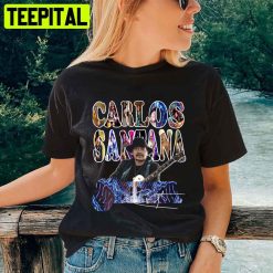 Art Text Classic Design Carlos Santana Unisex T-Shirt