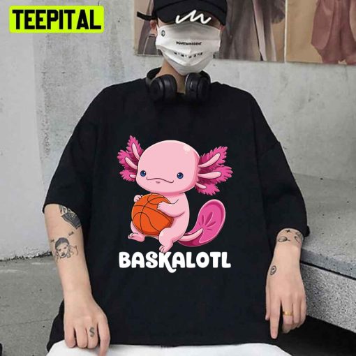 Axolotl Basketball Player Unisex T-Shirt