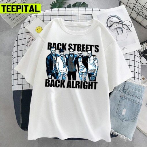 Back Alright Backstreet Boys Retro Rock Band Unisex T-Shirt