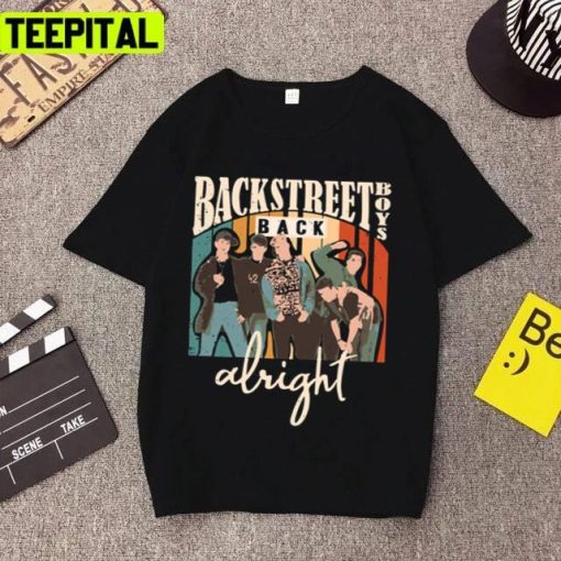 Backstreet Boys New Kids On The Block Vintage Retro Unisex T-Shirt