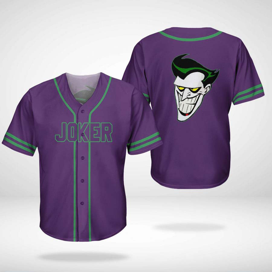 Batman Joker baseball jersey shirt