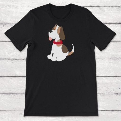 Beagle Love Beagle Sticking Out Tongue Unisex T-Shirt