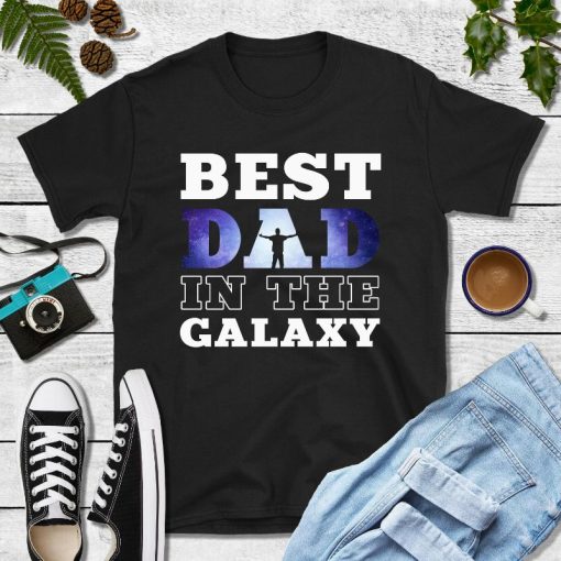 Best Dad Galaxy T-Shirt