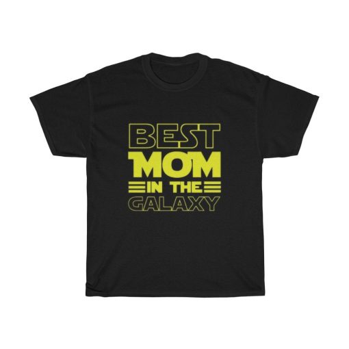 Best Mom In The Galaxy Heavy Cotton Tee Unisex T-Shirt