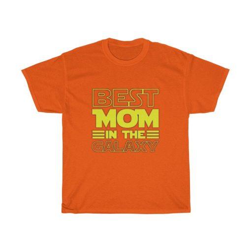 Best Mom In The Galaxy Heavy Cotton Tee Unisex T-Shirt