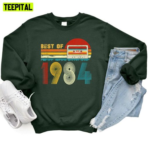 Best Of 1984 Retro Cassette Tape Vintage Unisex T-Shirt