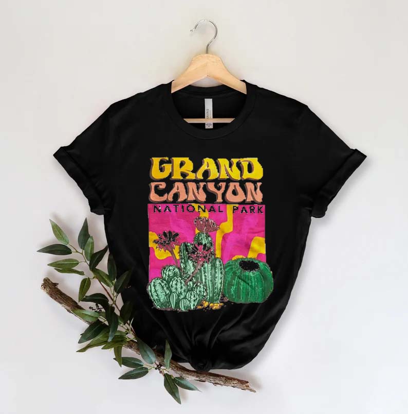 National Parks Psychedelic Cacti Bad Bunny Grand Canyon Un Verano Sin Ti  Shirt