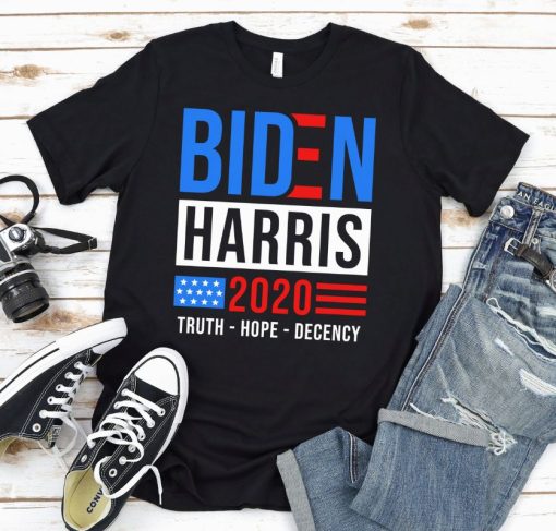 Biden Harris 2020 Truth Hope Decency Shirt