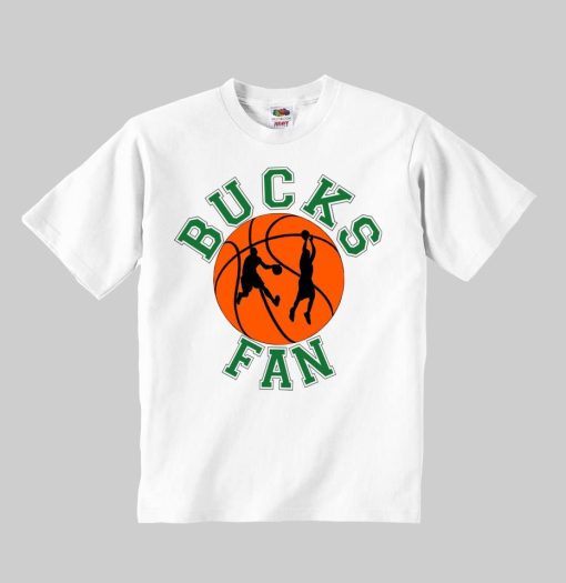 Big Logo Bucks Basketball Unisex T-Shirt