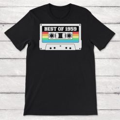 Birthday Cassette Tape Best Of 1959 Mix Tape Unisex T-Shirt