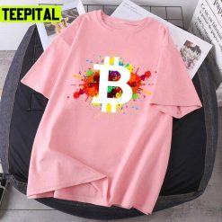 Bitcoiner Hold The Coin Design Unisex T-Shirt