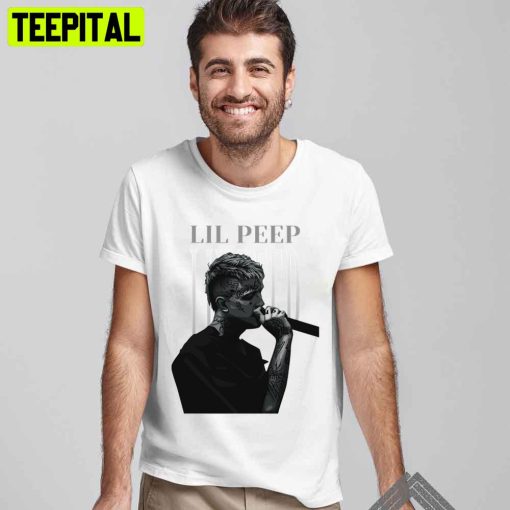 Black And White Lil Peep Unisex T-Shirt