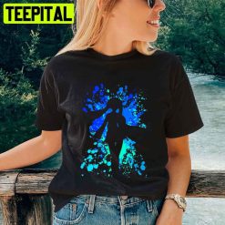 Black Art Vocaloid Inspired Paint Splatter Unisex T-Shirt