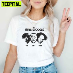 Black Style The Three Stooges Unisex T-Shirt